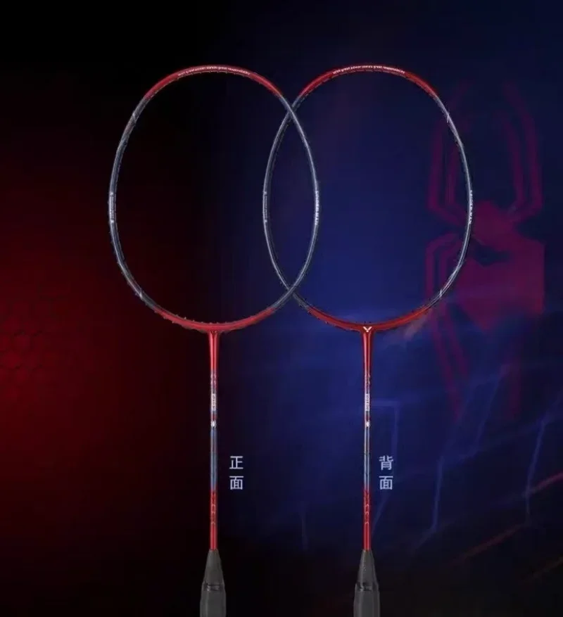 

New High Level For Victory Badminton Racket Single Racket Spider Red Limited Edition Racket Competition Training Offensive
