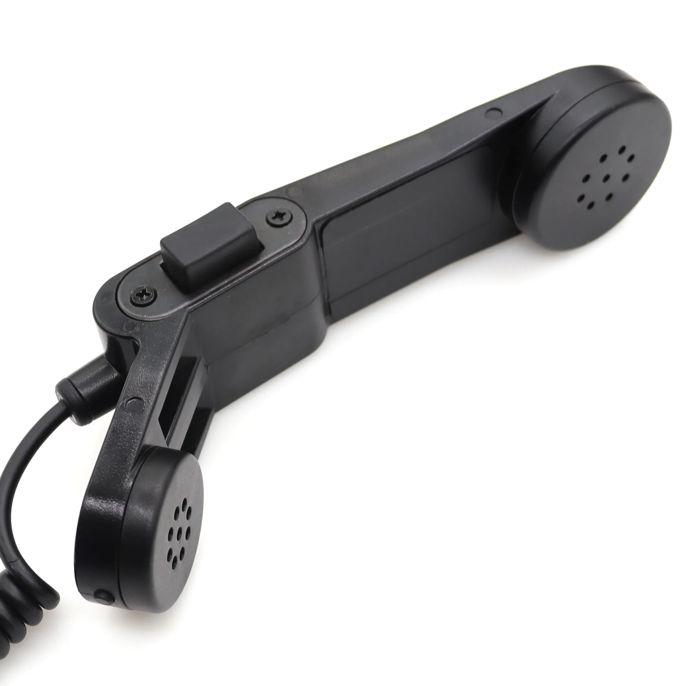 2 Pin K Plug PTT Handheld Speaker Microphone for Baofeng UV-5R TYT Two Way Radio Telephone Style Shoulder Mic Walkie Talkie H250