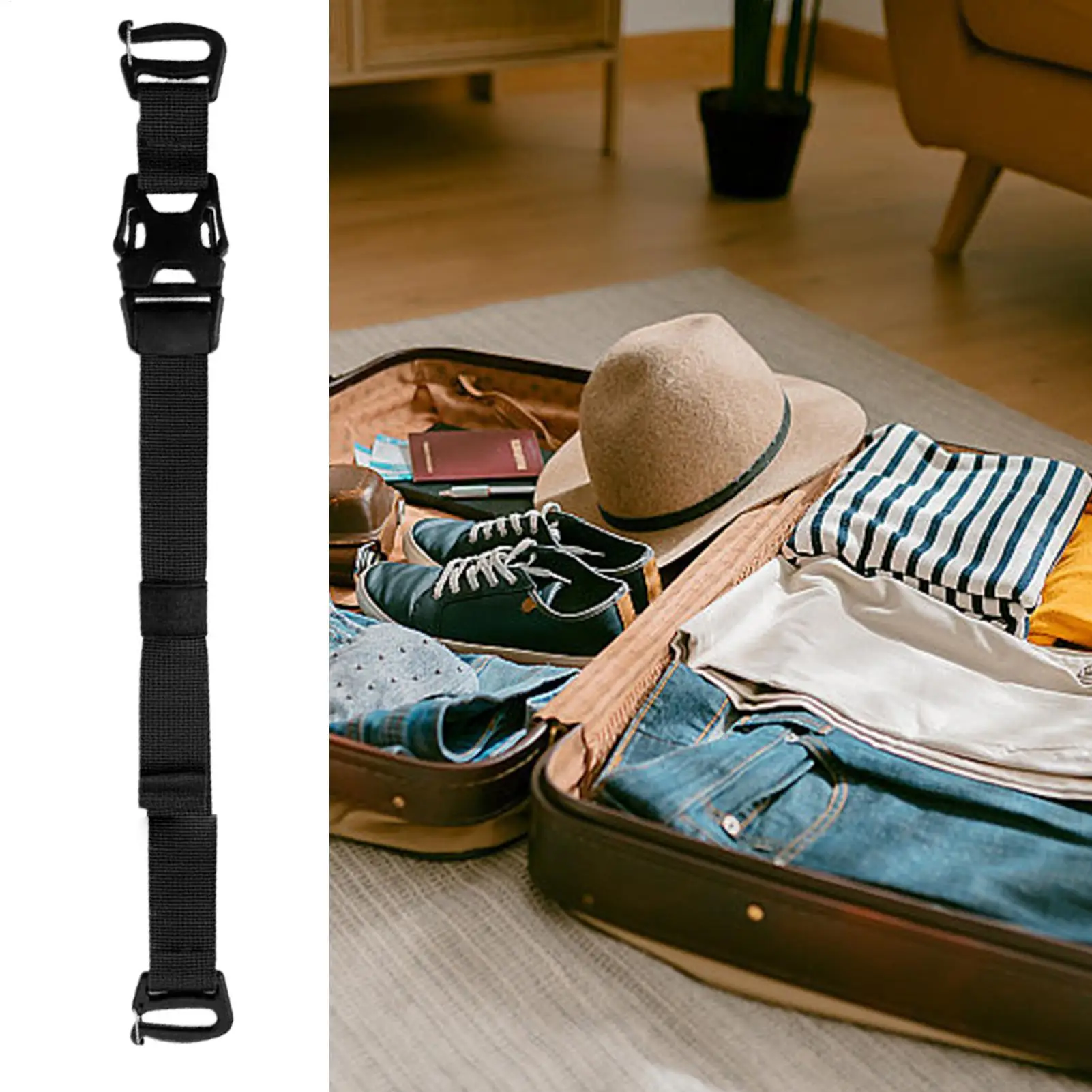 Ремень для багажа для чемоданов, ремни для крепления багажа, быстросъемный ремень с регулируемой пряжкой для путешествий, отелей, отдыха на открытом воздухе