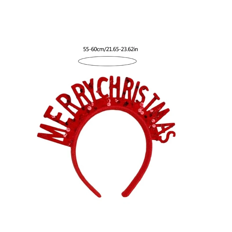 عيد الميلاد ستار عقال 2025 السنة الجديدة أغطية الرأس تأثيري بريق الملحقات