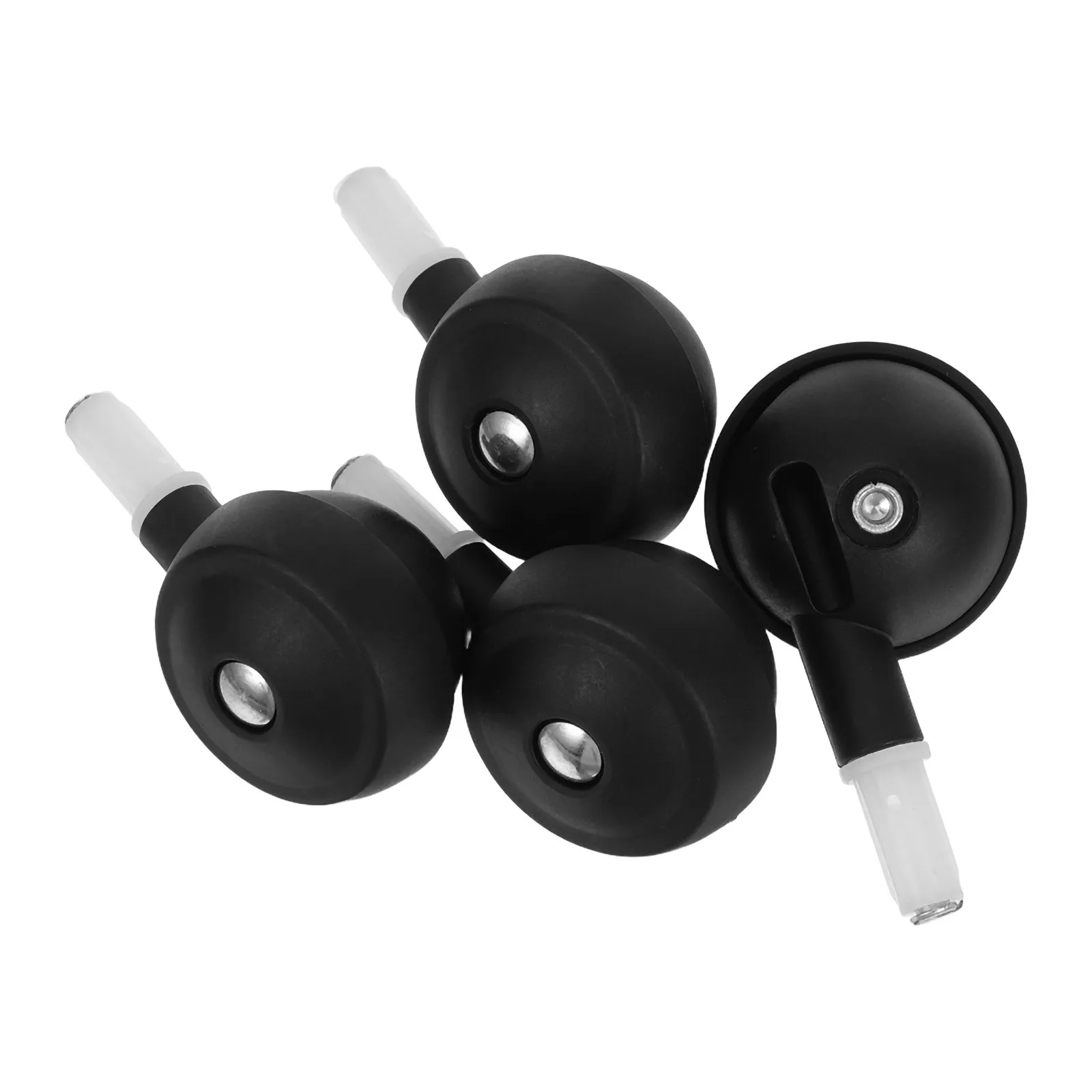 ล้อรถหัดเดินเด็ก 4 ชิ้น อะไหล่ล้อแบบหมุนได้ ใช้ได้กับรถเข็นเด็กทั่วไป หมุนลื่น จับถนัดมือ เงียบ