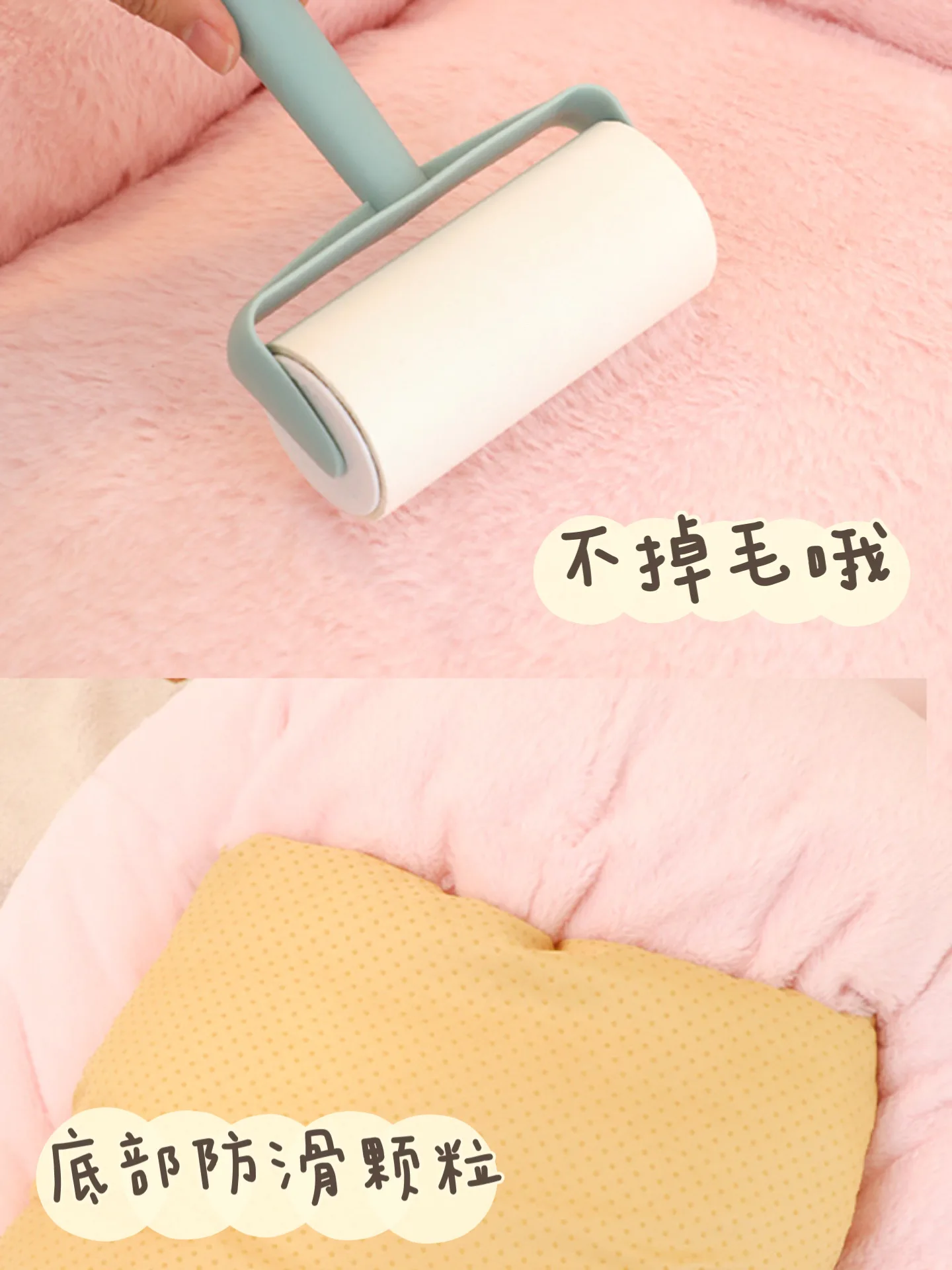 Imagem -05 - Kawayi Peludo Almofada do Sofá Almofadas Redondas Creative Pets Estilo Futon Home Floor Chair Cadeira de Escritório Janela Tatami Futon