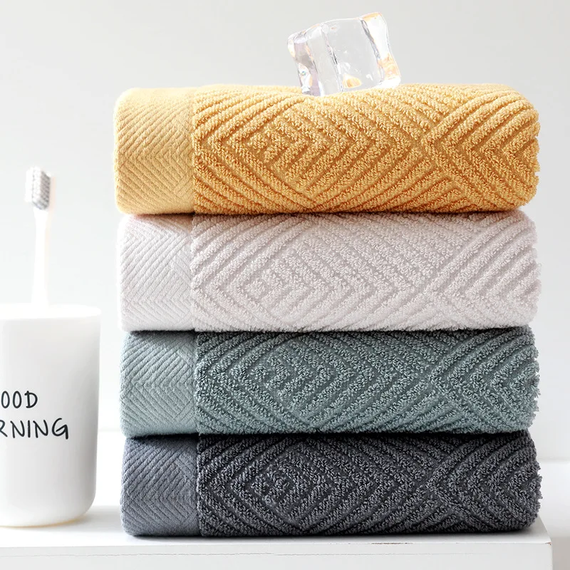 

3 pcs Bath towel set cotton soft super absorbent towel face/thick and large bath towel bathroom hotel towels bathroom set