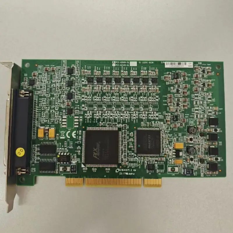 Used PCI-6208V-GL analog output data acquisition card test OK, fast delivery