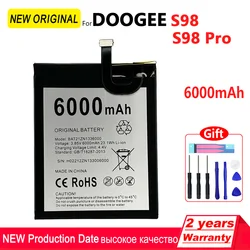 100% Original 6350mAh S98 Battery For Doogee S98 Pro S99 S98 Bateria 6.3