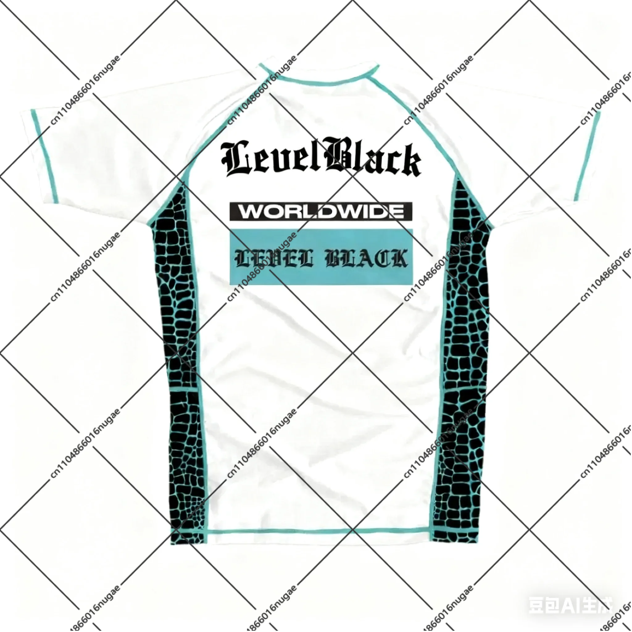 2526 تي شيرت أسود للحماية من الطفح الجلدي سريع الجفاف للصالة الرياضية تي شيرت Levelxblack Jersey تي شيرت RANKED V2 NIVEL NEGRO RAASH GUARD Moto Top #4