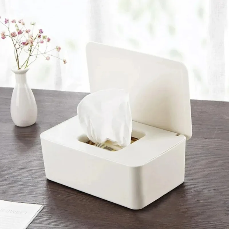 

Modern Simple Tissue Boxes Household Paper Pumping Storage Box Sealed With Cover Living Room Coffee Table Paper Holders