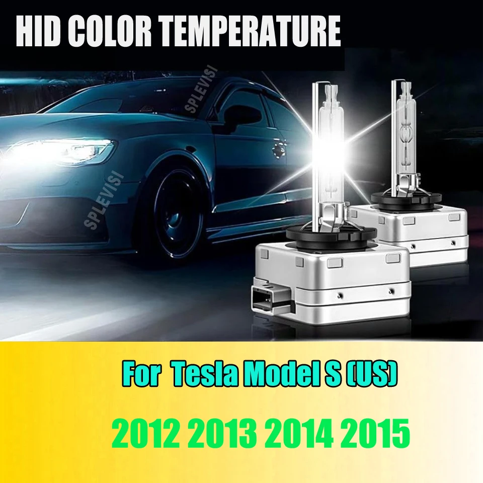 

D3S 35W hid headlight 6000K White headlamp closer to the colour of natural daylight For Tesla Model S (US) 2012 2013 2014 2015