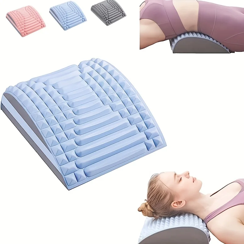 

Lower Back Pain Relief Device Back Cracker Posture Corrector Lumbar Support Spine Board for Herniated Disc Sciatica Scoliosis