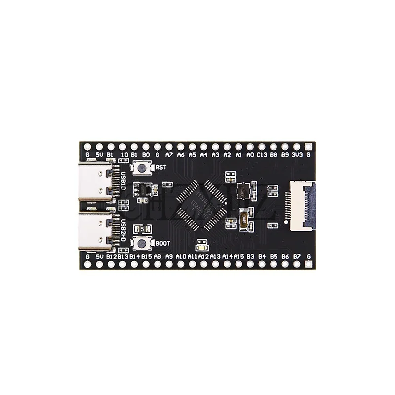 100% Original CH32V203 Development Board Minimum System Board Core Board Dual TYPE-C USB Ports