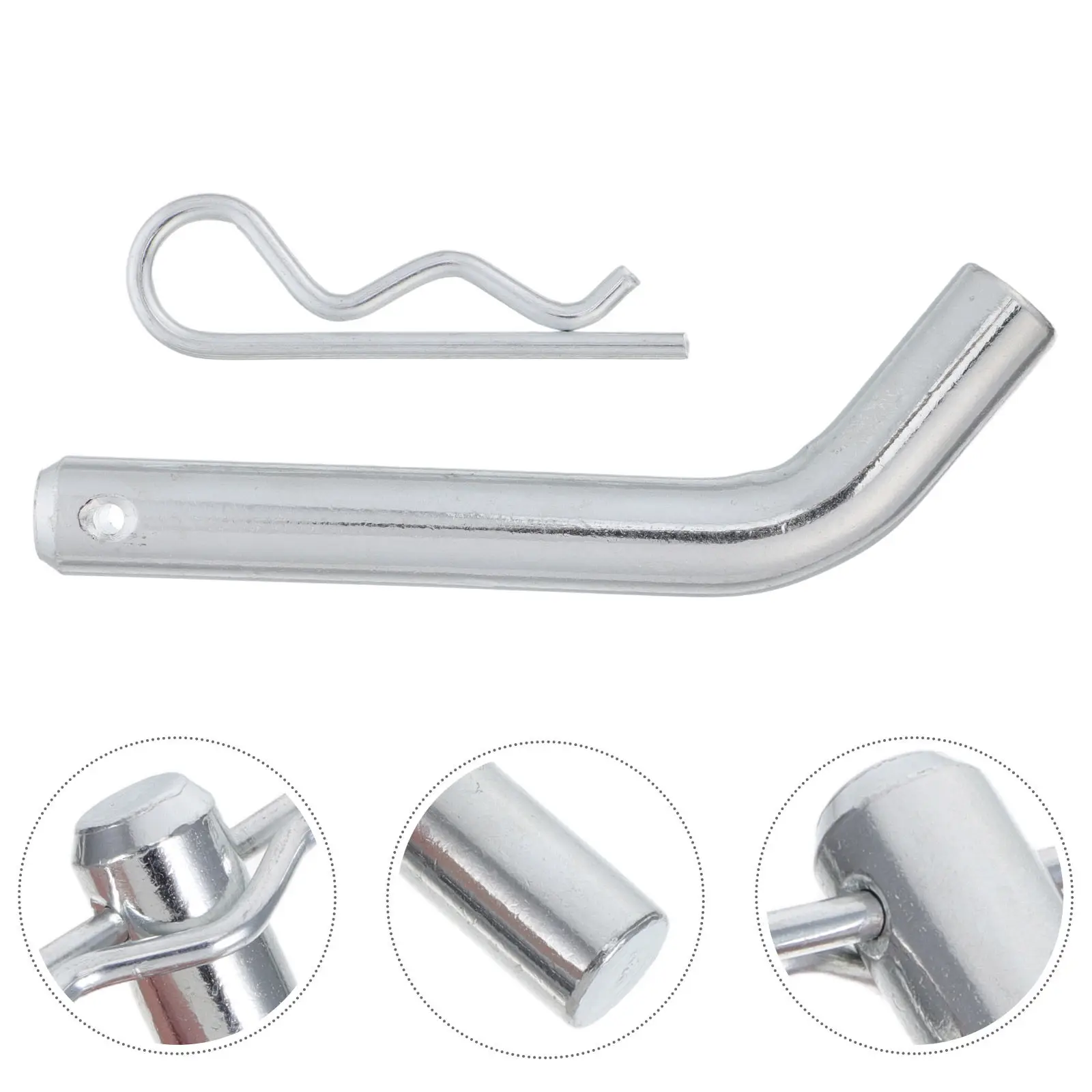 

Комплект из 1 шт. усиленных шпилек и клипс для прицепного устройства, диаметр 0,62 дюйма, шпилька с пазовой головкой для газонных тракторов и грузовых прицепов