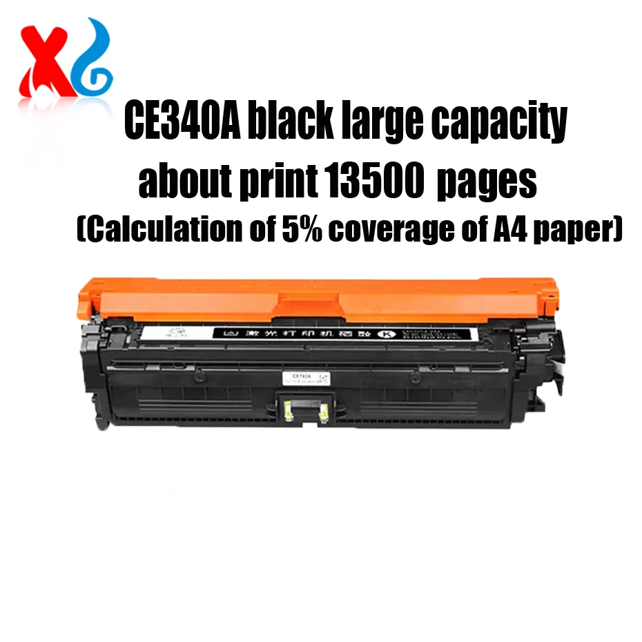 Imagem -02 - Cartucho de Toner para hp Laserjet Enterprise700 Cor M775dn M775z M775zm M775f M775fm M775f M775fm 651a Ce340a Ce341a Ce342a Ce343a