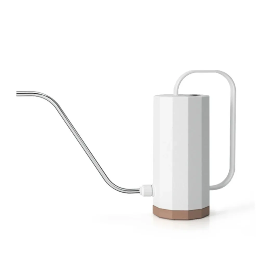 

Полив в горшке для цветов, спринклер для растений из нержавеющей стали с изогнутым ртом длиной 1,2 л, лейка, садовые инструменты