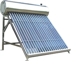 solar water heater with vacuum tube 200L