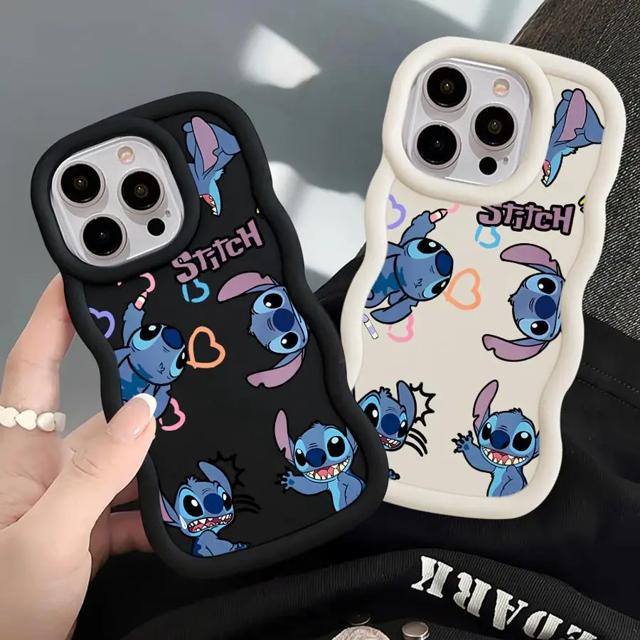 Мягкий чехол Disney Cute Stitch для Xiaomi Redmi Note 10 Lite 10s 14 13 14 Pro Plus 9 10 11 12 Pro 9s 8