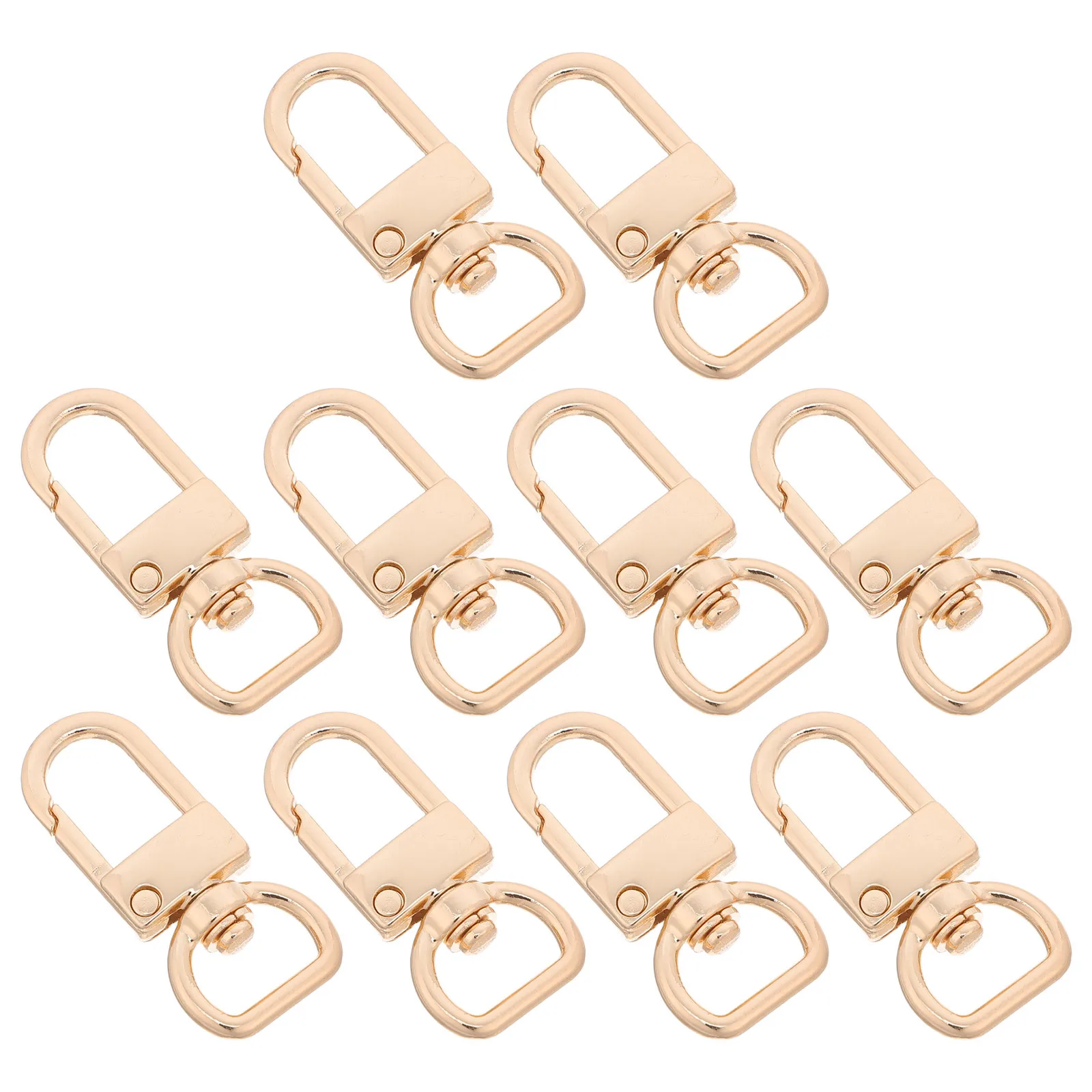 

10 шт., металлические зажимы с пряжкой, прочное железное сменное оборудование для рюкзака, кошелька, ремешка для ремонта багажа, дорожные аксессуары