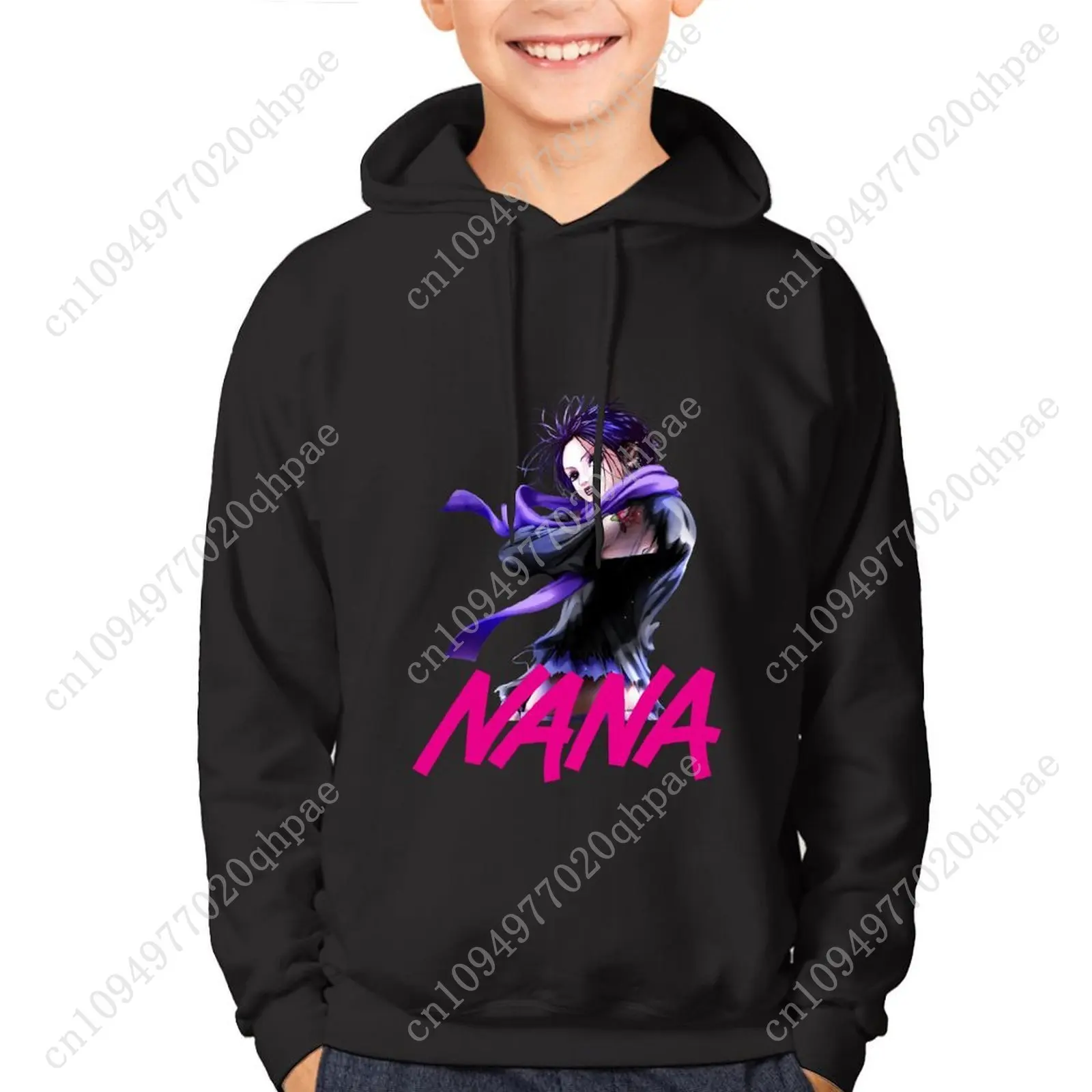 

NANA Hoodie Boys Girls Childs Cotton High Quality Sweatshirt Lightweight Comfortable Keep Warm Custom Made Spring Autumn Tops