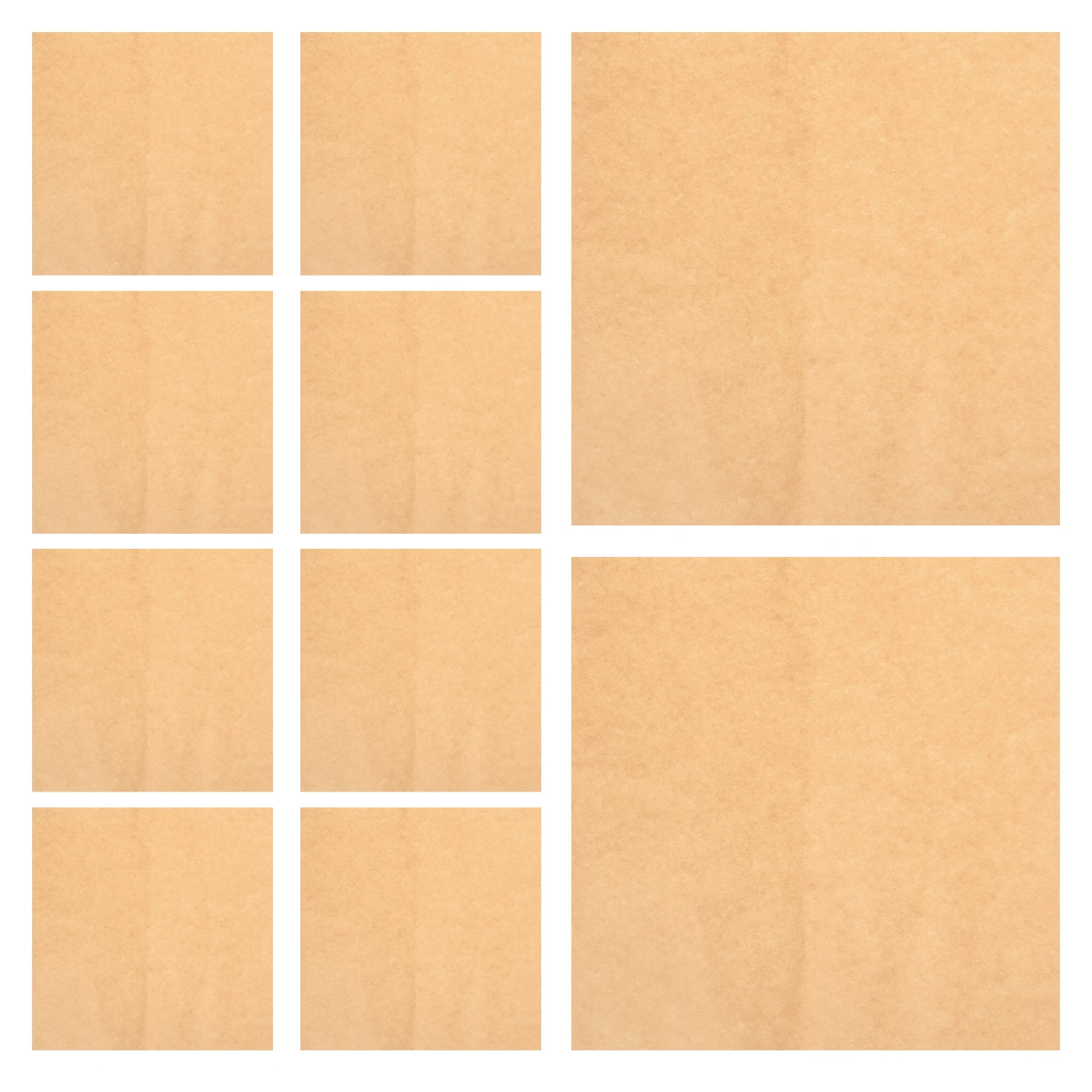 

10 Sheets Clay Making Paper Mats Pottery Supplies Thick Protective DIY Craft Oil Paper Sturdy Mud Work Space
