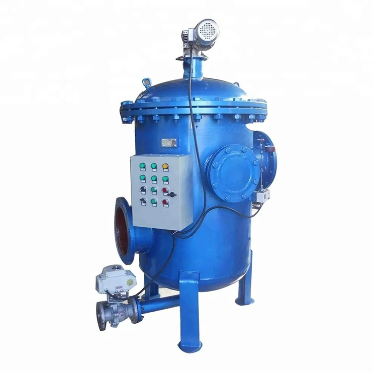 

automatic irrigation filter industrial self-cleaning filter lake water automatic backwashing filter