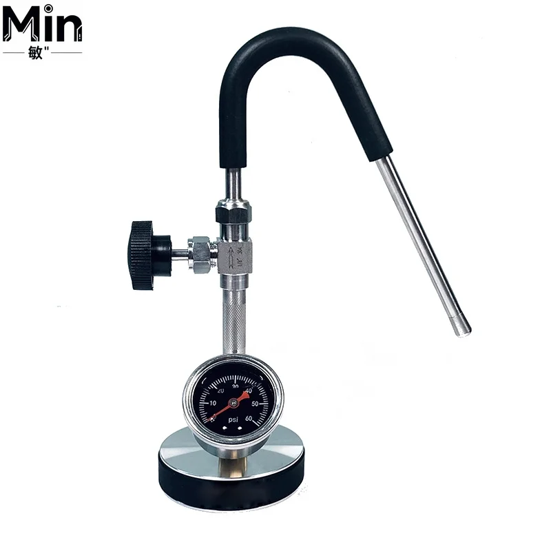 Portable Detachable Stainless Steel Steam Milk Frother Handheld Milk Froth Whipper for Coffee Latte Cappuccino Camping Home Use