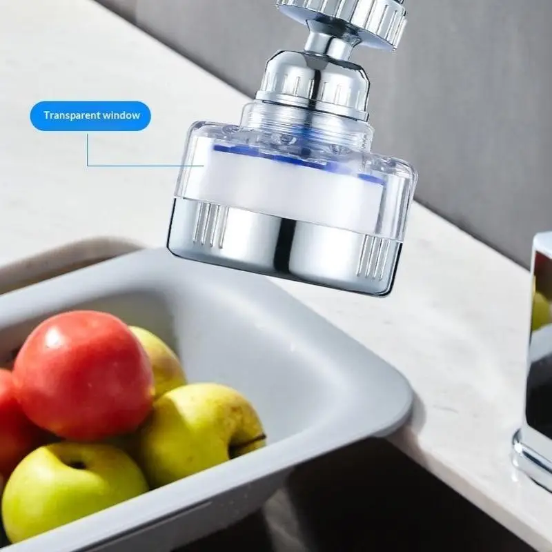 New 360 Degree Pressurized Kitchen Faucet Aerator Universal Water Filter Nozzle Sink Bathroom Accessories