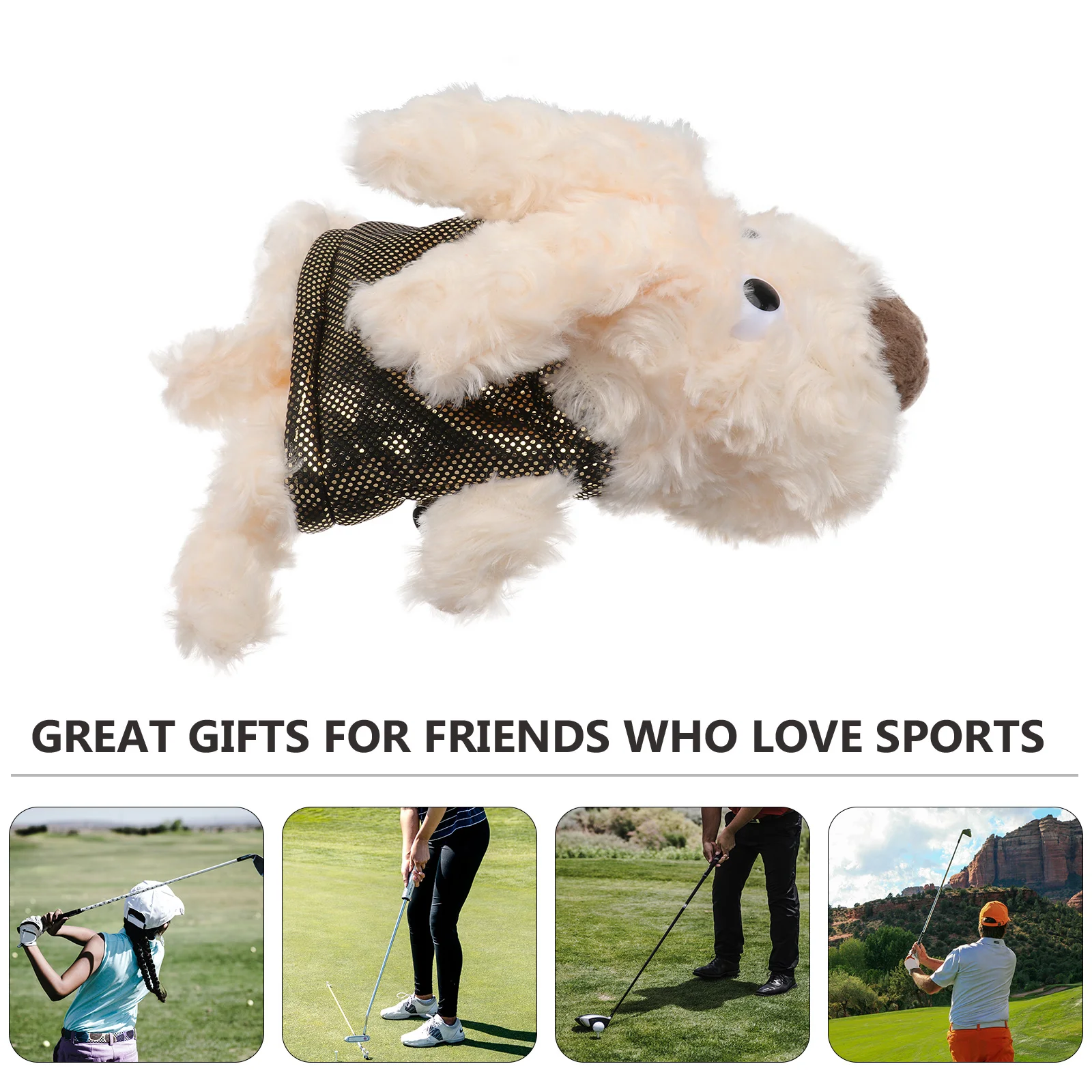 

Golf Club Headcover Animal Design Durable Long Lasting Protect Clubs Damage Transport Gifts Enthusiasts Accessories Fits