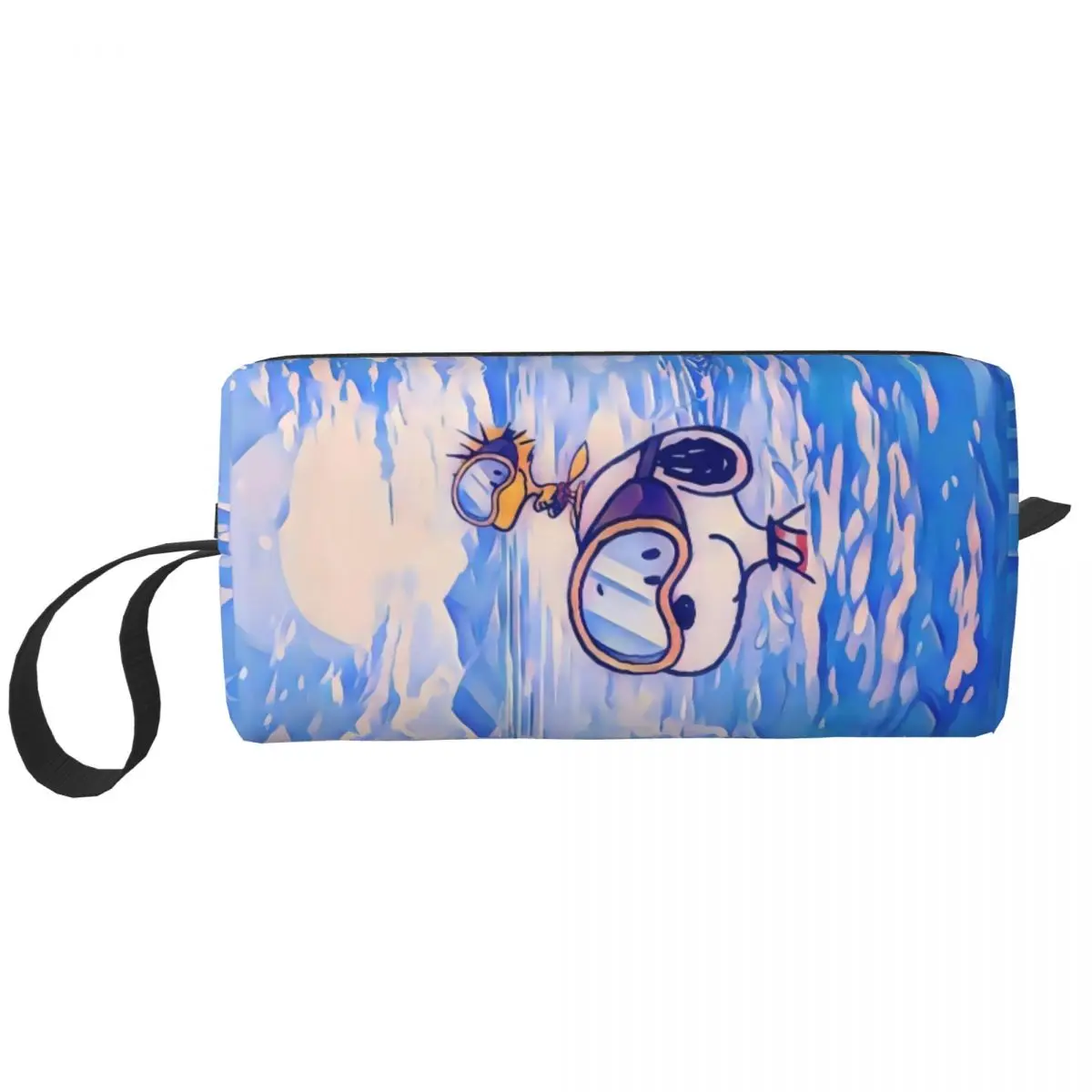 

Custom Cute Cartoon Snoopy Travel Toiletry Bag Women Cosmetic Makeup Bag Beauty Storage Dopp Kit