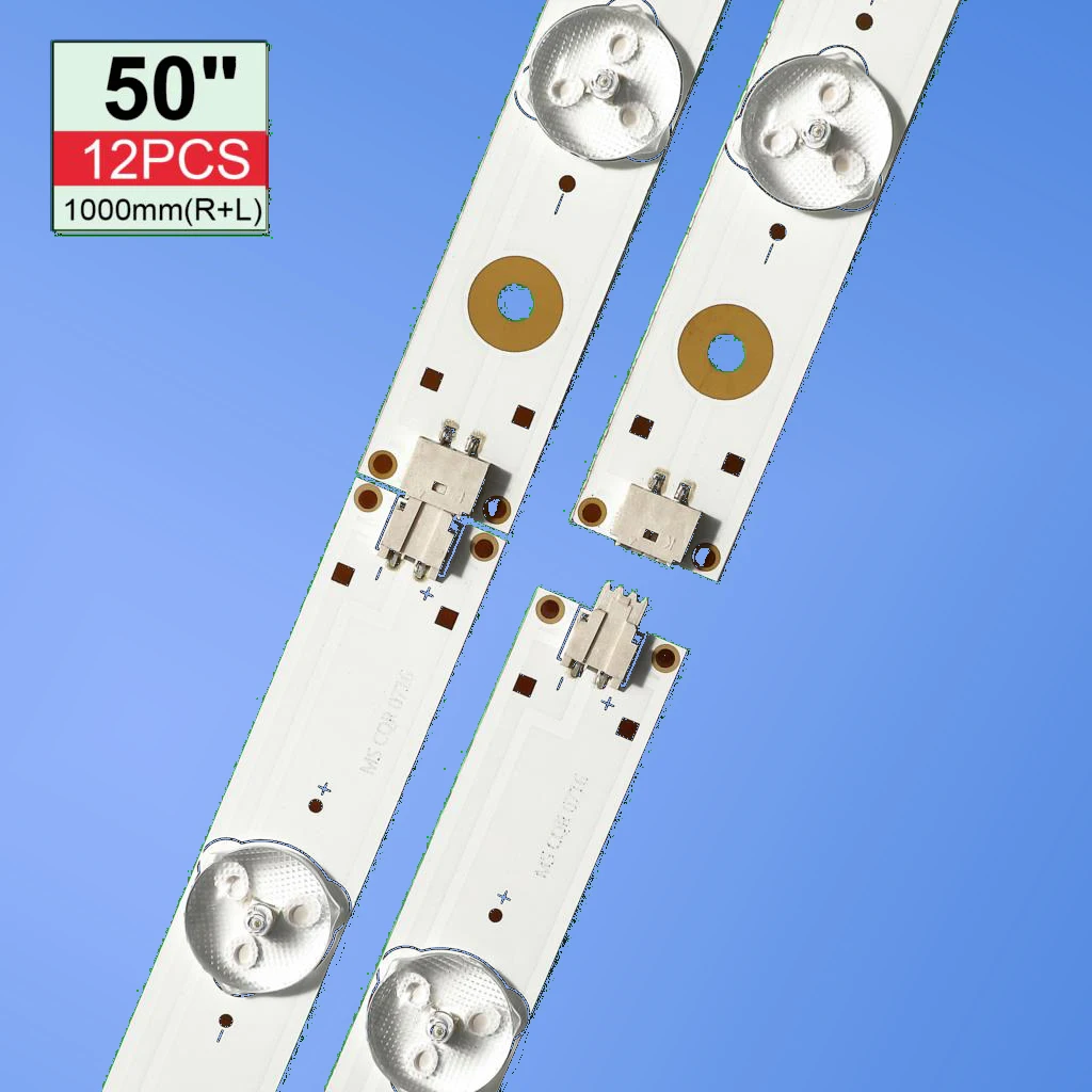 STRIP lampu latar LED (12) untuk LC-50LB370U 5050pft5300 50PFL6340 50PFL6540 50PFT6510 50PFH4009 LB50039