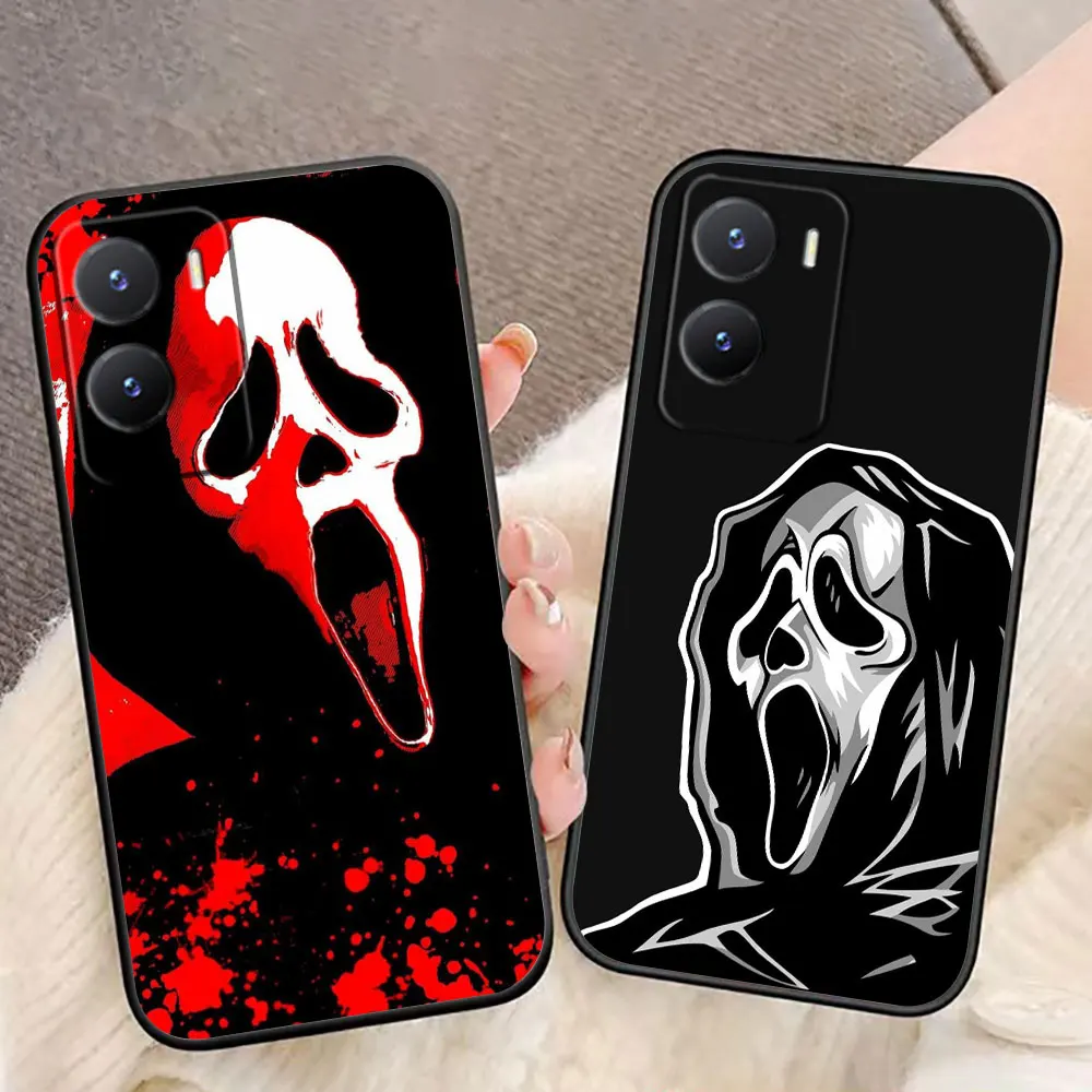 

Ghostface Horror S-Scream Custom Photo Phone Case For VIVO V50 V40 V15 V17 V20 V21 V23 V23E V25 V25E V27 V27E V29 V29E V30 Case