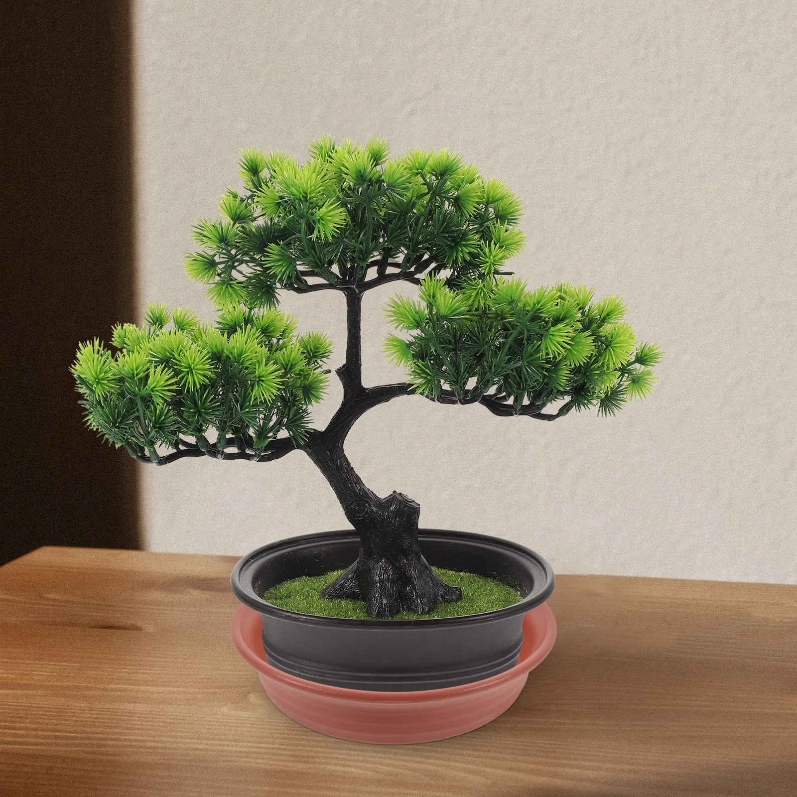 

2pcs Resin Plant Saucers Round Drainage Trays For Indoor Outdoor Plants Water Catcher Potted Planter Pot Base Flower Holder