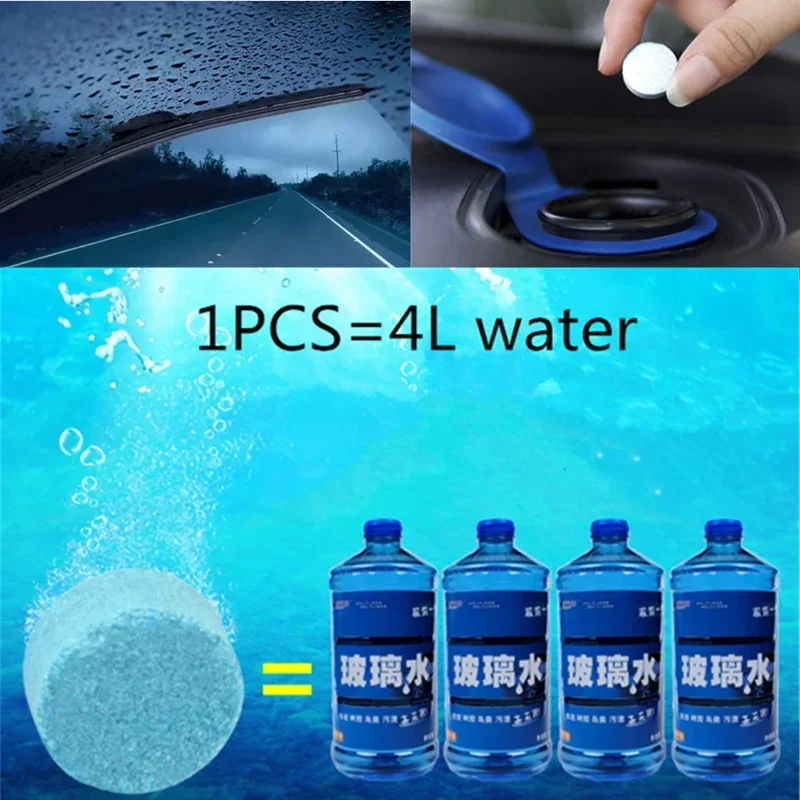 6PCS Car Solid Wiper Fine Car Windshield Glass Cleaner for Chevrolet Cruze Trax Aveo Lova Sail Epica Captiva Volt Camaro Cobalt