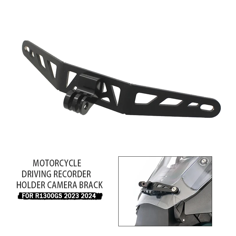 R1300GS  Motorcycle Windscreen Recorder holder Stable Safe Camera Bracket For BMW R 1300GS R1300 GS GS1300 2023 2024