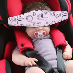 Correa de soporte de asiento de coche para niños, banda de fijación para la cabeza, regalo para el Día de Acción de Gracias