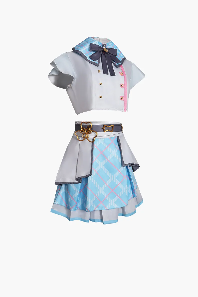 Project SEKAI Momoi Airi Hanasato Minori Kiritani Haruka Hinomori Shizuku Cosplay Costume – Stage Mini Skirt Set 2026