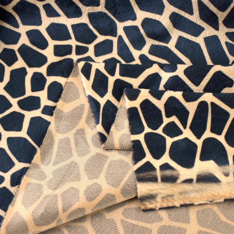 

45/90/135/180*145cm 0.4mm Thick Tiger Leopard Jacquard Fabrics Plush Fabric Sewing Sofa Garment Decoration Coth DIY Material