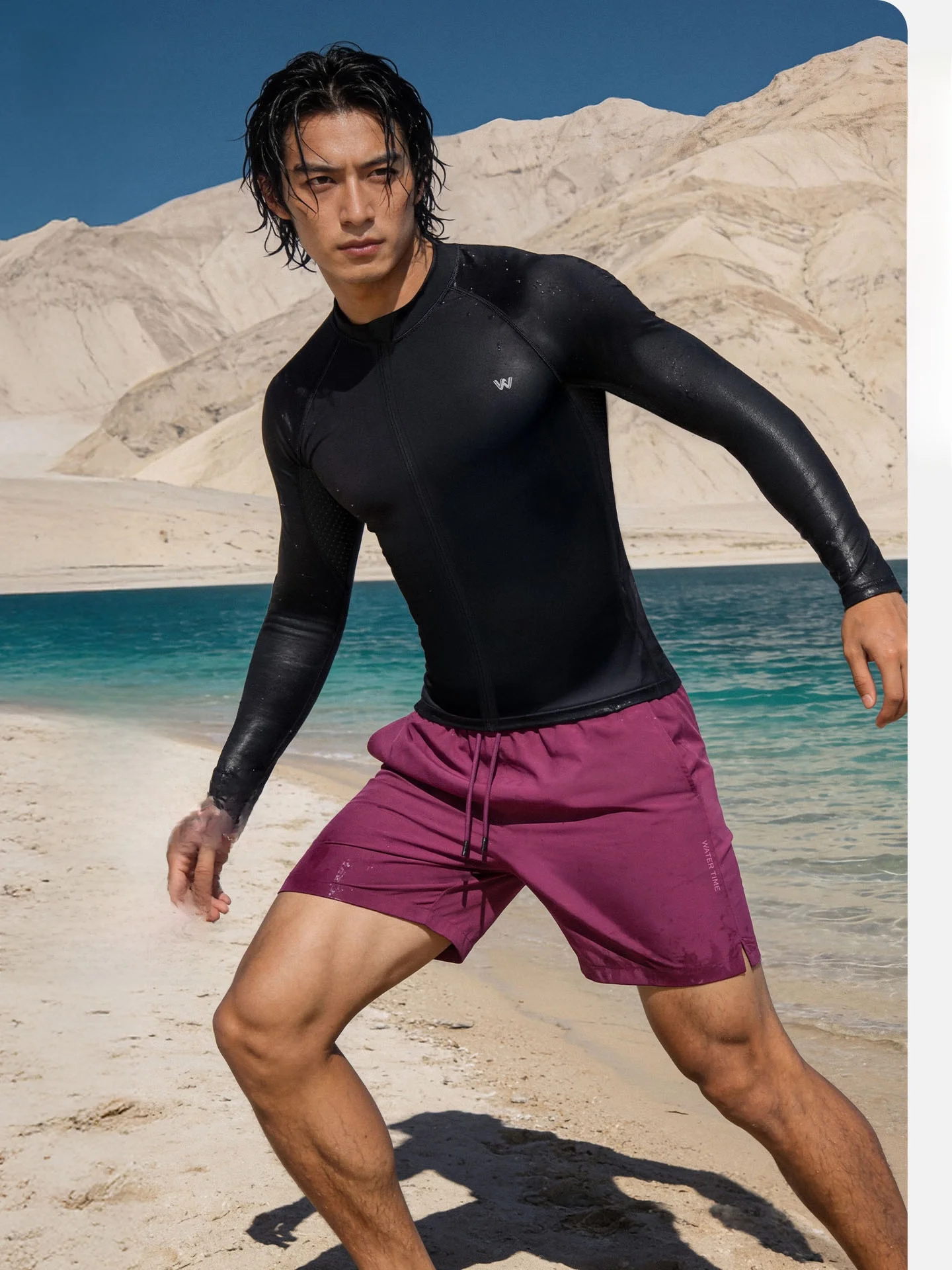 maillot-de-bain-a-manches-longues-pour-homme-watertime-sechage-rapide-protection-solaire-pour-les-vacances-a-la-plage-haute-elasticite-nylon-cordon-de-serrage-exterieur