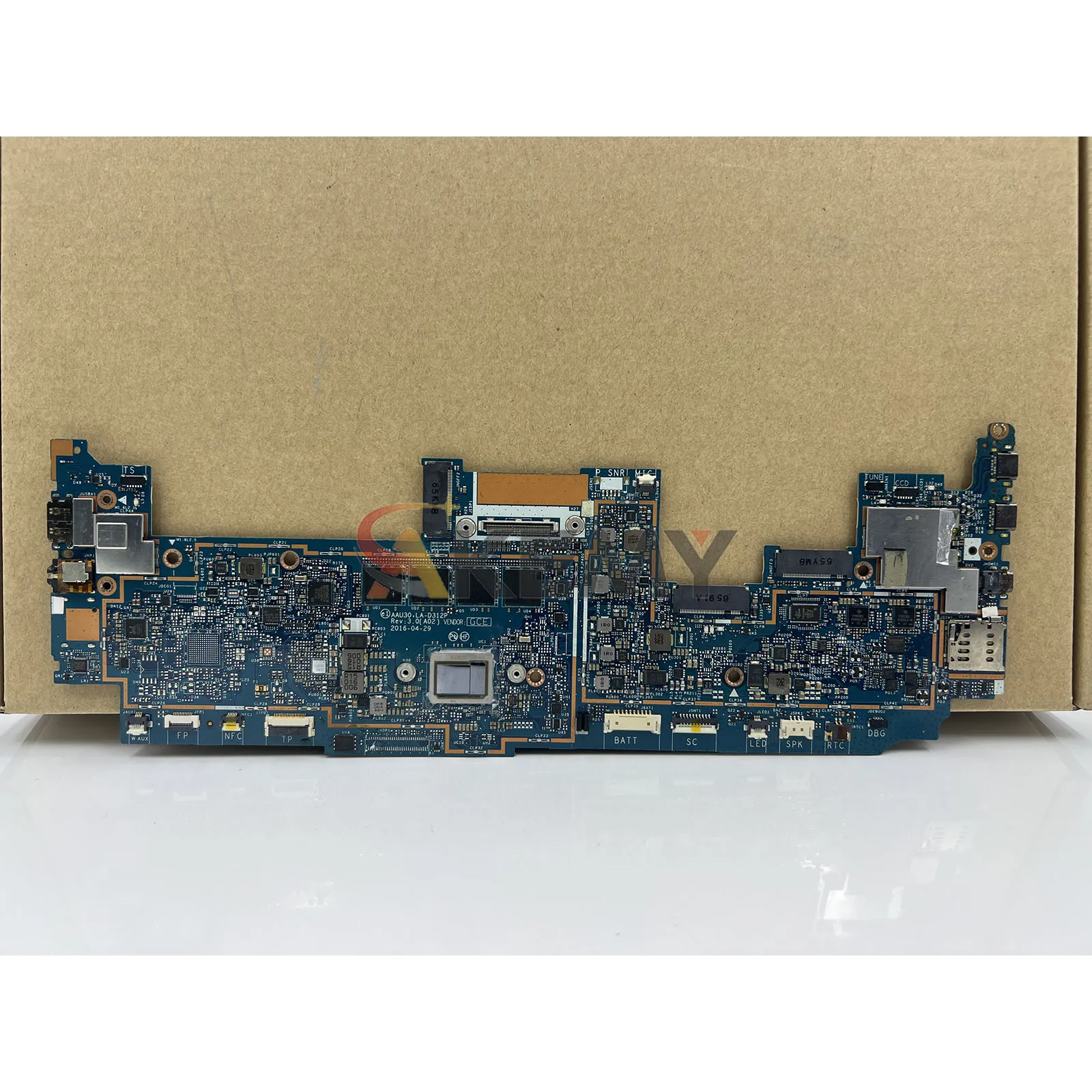 Pour Dell Latitude 7370 E7370 13.3 "carte mère d'ordinateur portable LA-D312P carte mère CN-0MN6H4 CN-0X95H8 0DHF1J 100% testé OK