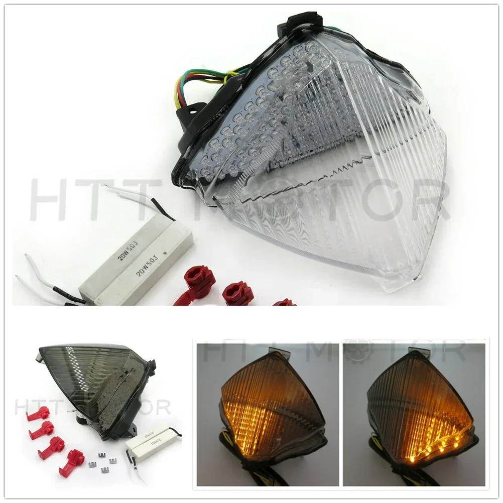 

Tail Brake Light W/Turn Signals for Yamaha Yzf R1 2004 2005 2006 Clear Motorcycle Parts