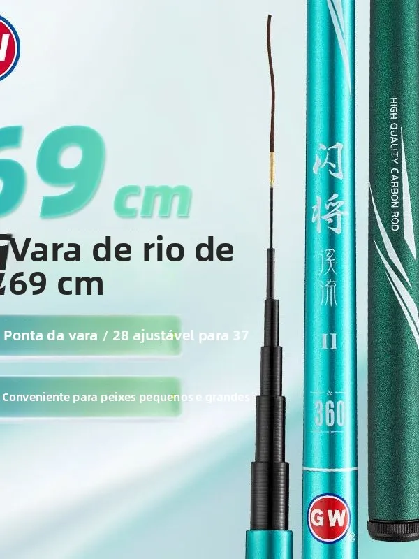 gw-flash-general-stream-short-section-fishing-rod-hand-rod-stream-pole-casual-wild-fishing-comprehensive-pole-fishing-rod