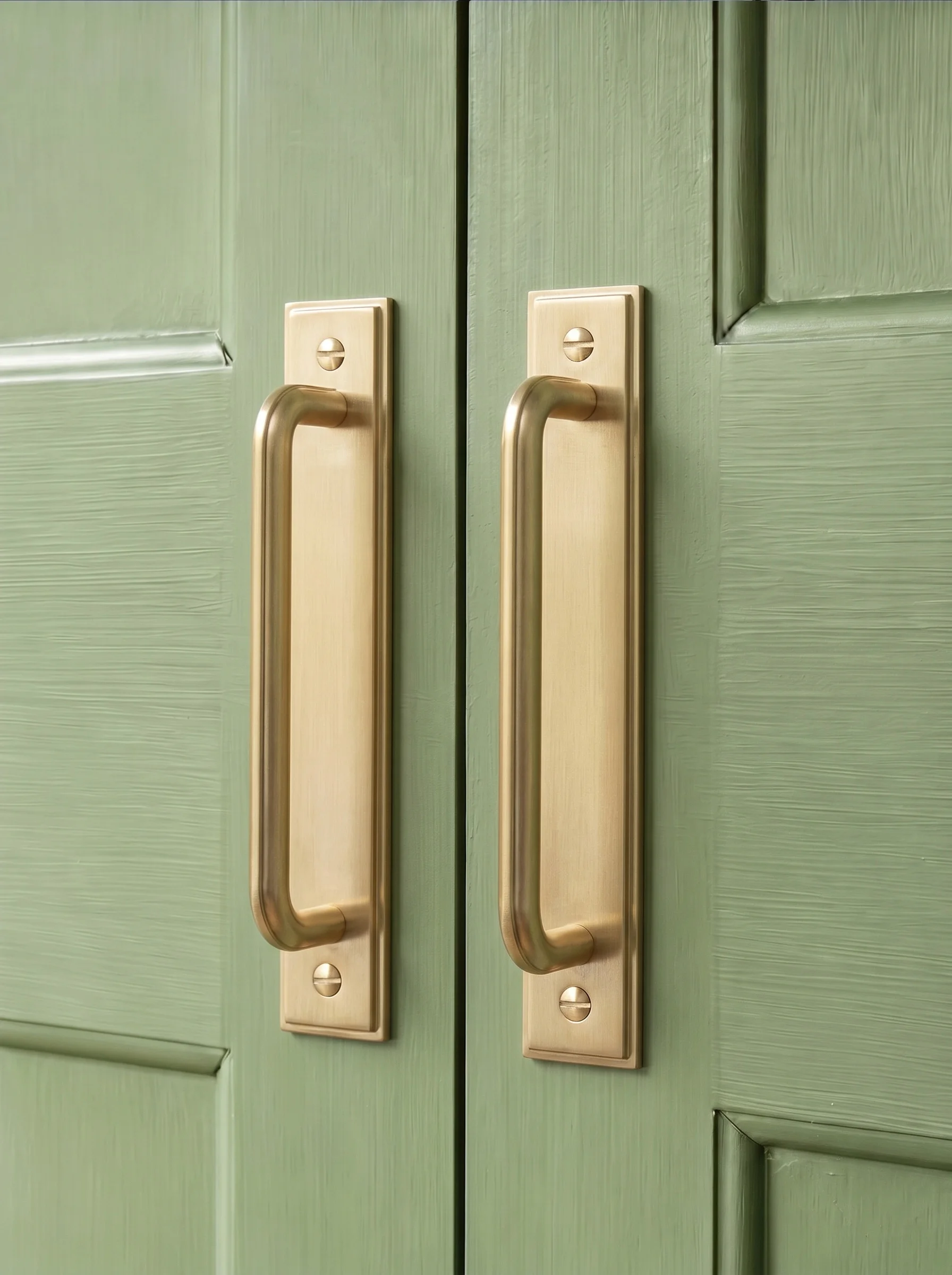 ชุด 2 ชิ้น มือจับตู้แบบโบราณสี - Furniture Hardware With Backplate บทวิจารณ์และราคา