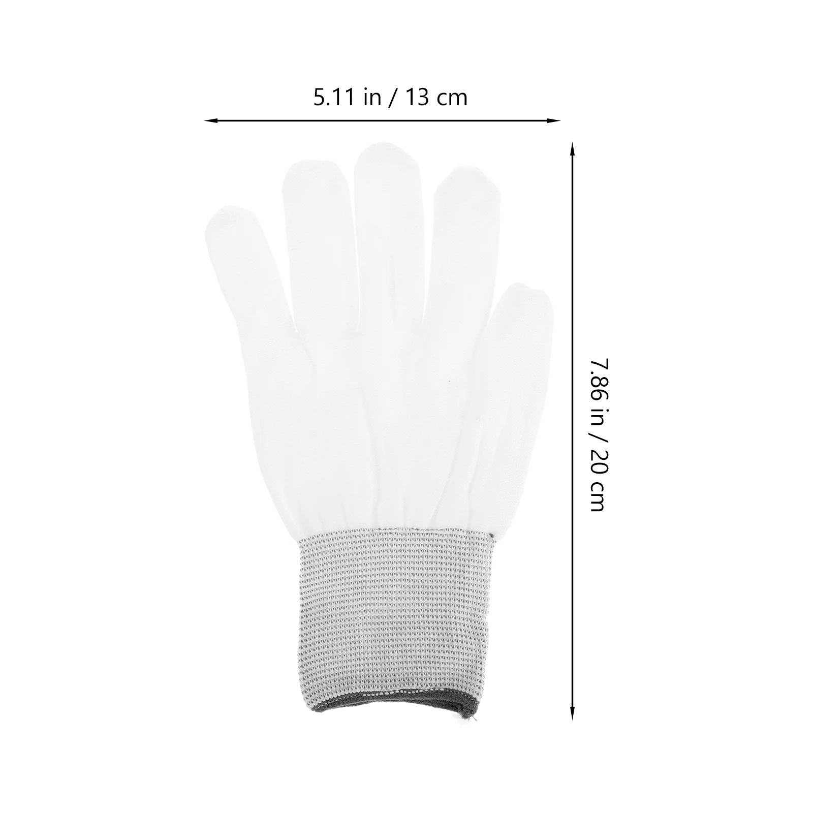 1 زوج أدوات السيارة غير مرئية واضح جسم السيارة فيلم قفازات فائقة اللصق قابلة لإعادة الاستخدام قفازات العمل لحماية تغليف السيارة #3