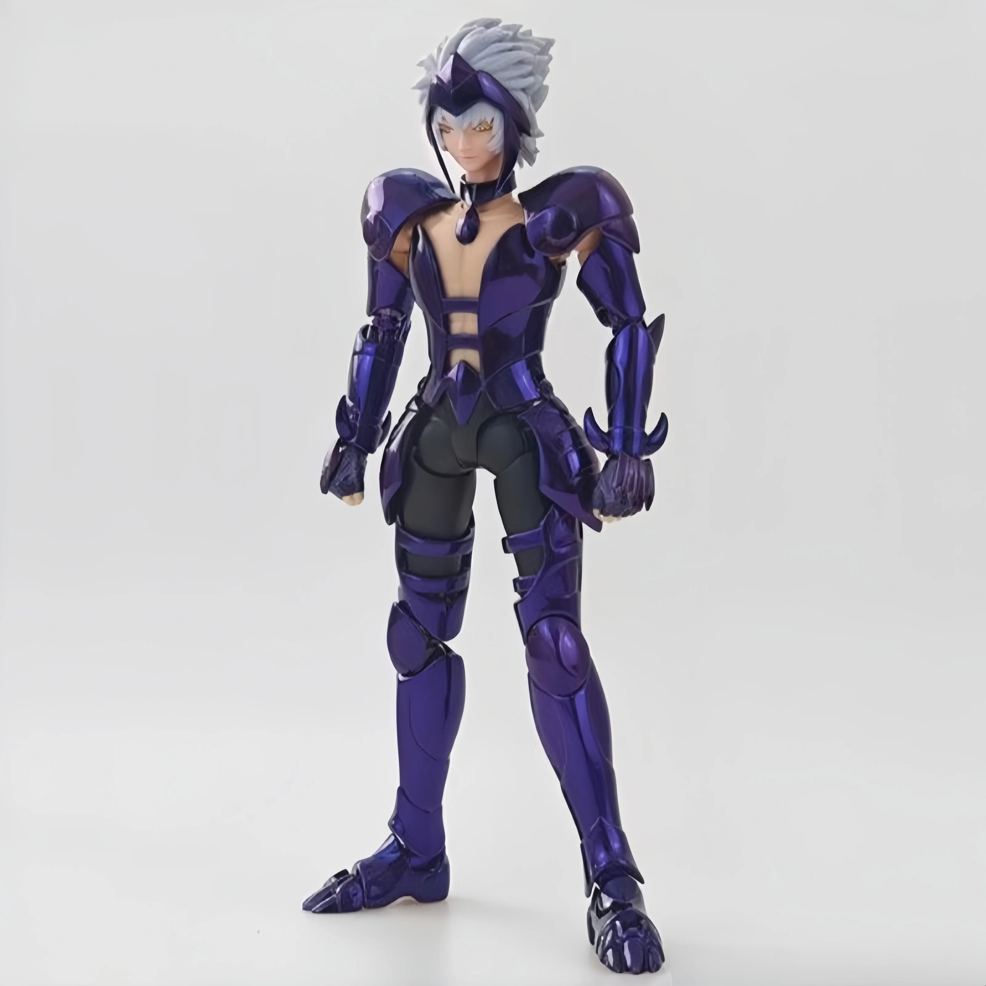 En Stock RH Saint Seiya Myth Cloth EX Cat Sith Cheshire Hades Army Surplice Specters Figura de acción Caballeros del zodiaco