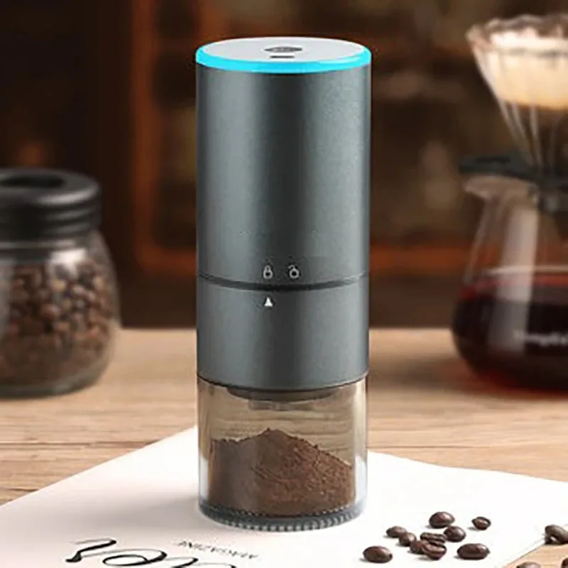 Electric Coffee Grinder Type-C Charging Portable Automatic Coffee Beans Grinder Machine Ceramic/Stainless Steel Grinding Core