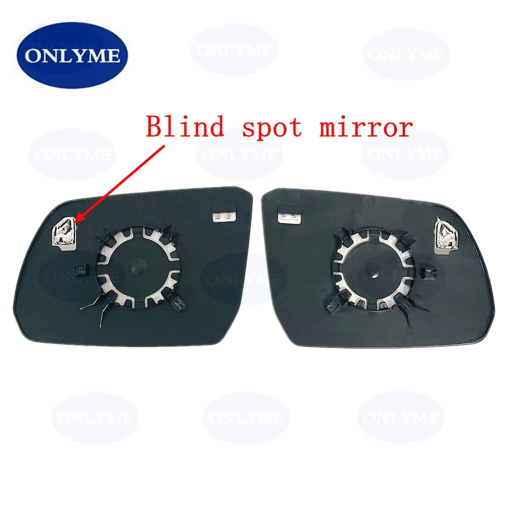 Pickup Convex Heated Blind Spot Mirror glass For Ford RANGER PY  2023 2024
