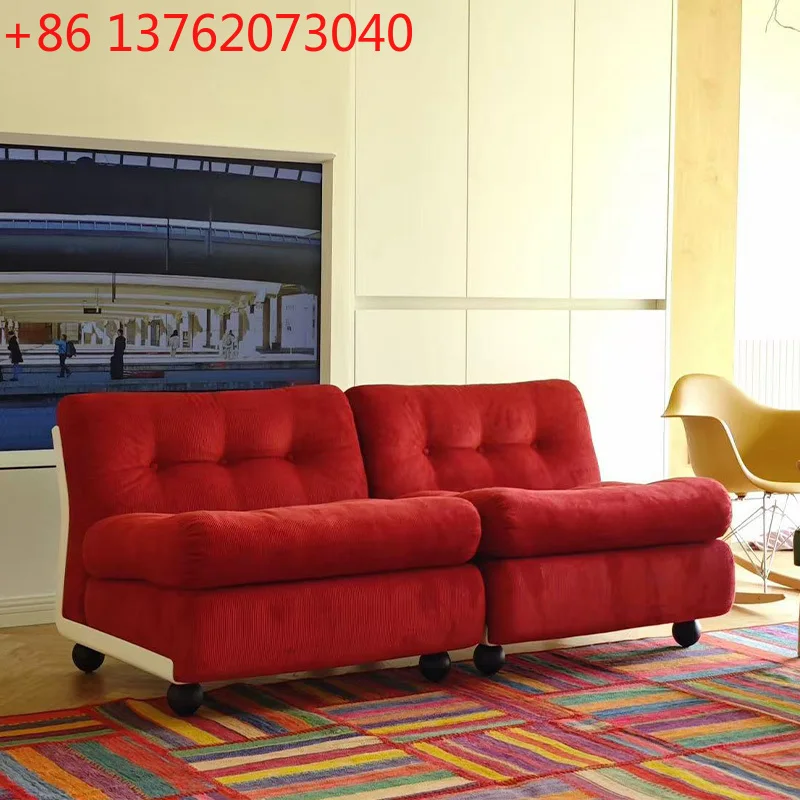 Sofás de Salón de Pana, Sofás Modulares Pequeños, Sofás Italianos para Hotel, Chaise Longue Pequeña, Puffs, Sofás Seccionales, Muebles de Acento para Salón