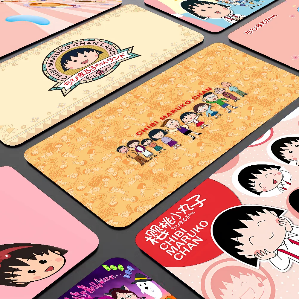 Catoon Chibi Maruko Chan Hot Durable Rubber Mouse Mat Pad Size For CSGO Game Player Desktop PC Computer Laptop