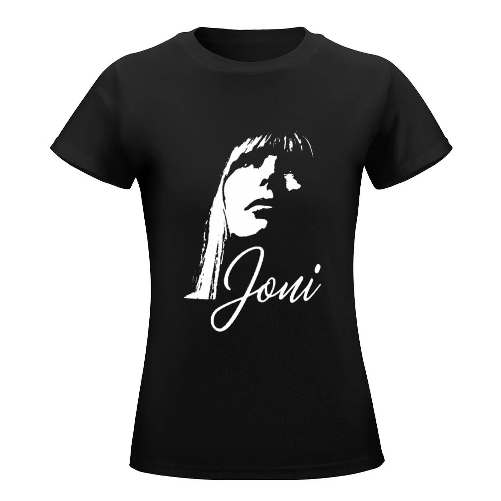 Joni Mitchell T-Shirt lady clothes Short sleeve tee t shirts for Womens