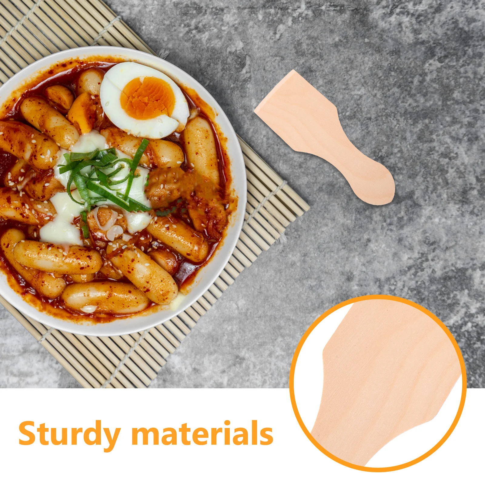 10 pçs mini espátulas de madeira crianças ferramentas de cozinha conjunto pequeno girador de bolo de arroz para fingir jogar e atividades criativas