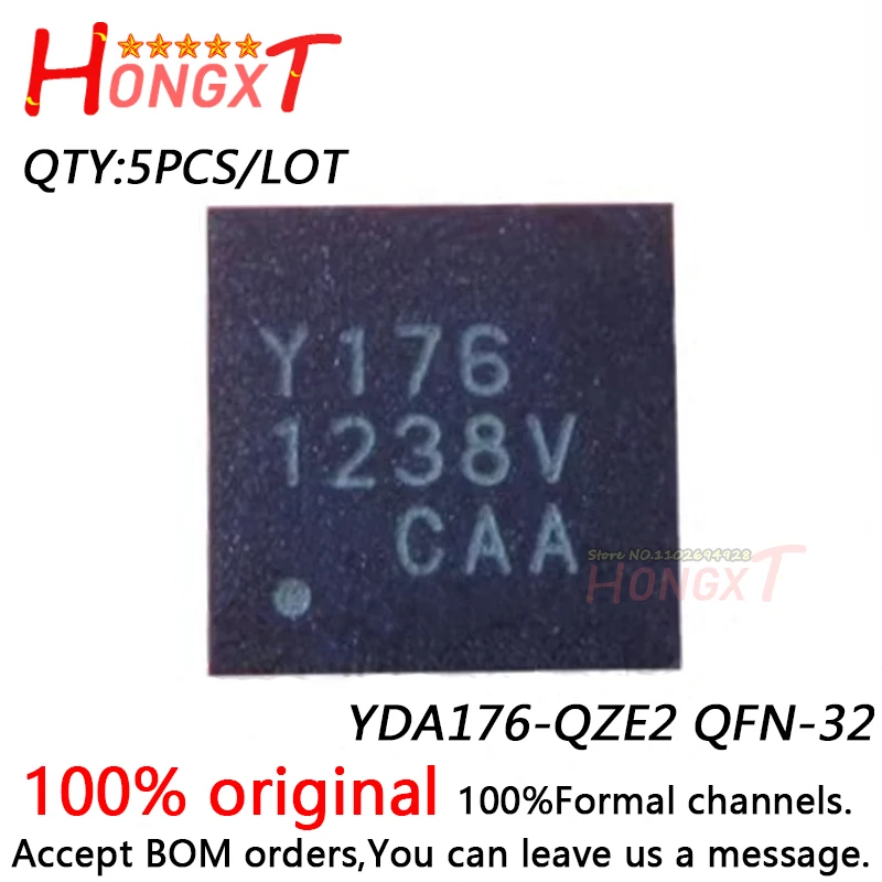 5PCS 100% NEW  YDA176-QZE2 QFN-32.