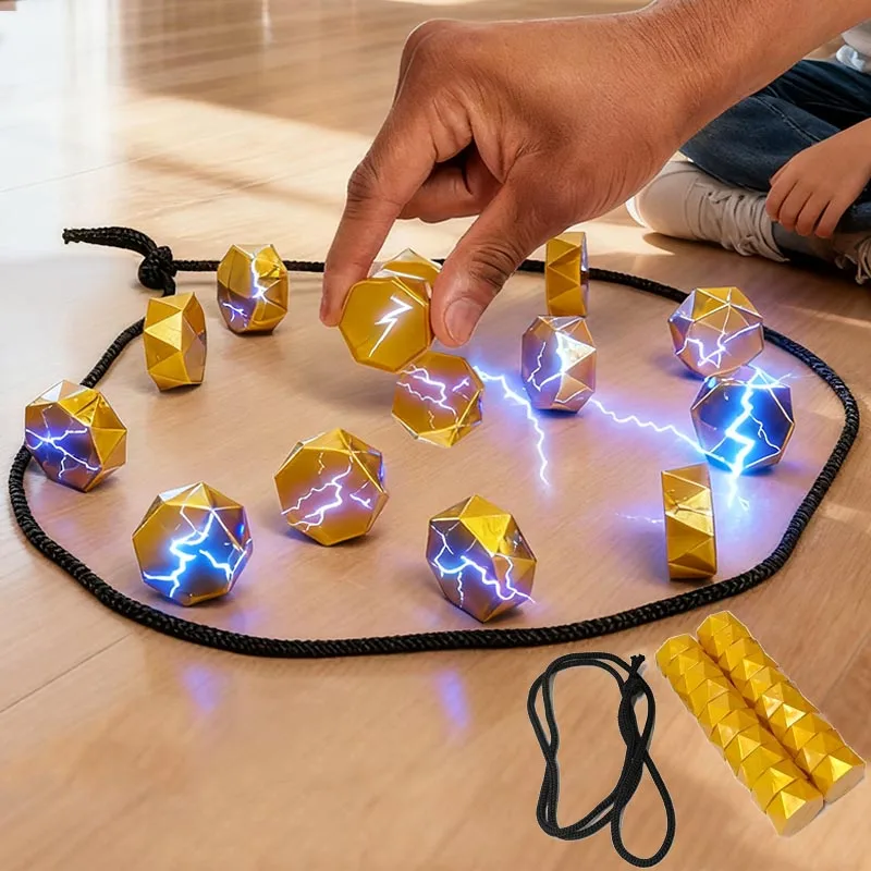 Partyspiele Magnetstein-Spiel Interaktives Magnetbrett-Strategiespiel für Familie, Kinder und Erwachsene Hohe Qualität, längste Seite 3,4 cm